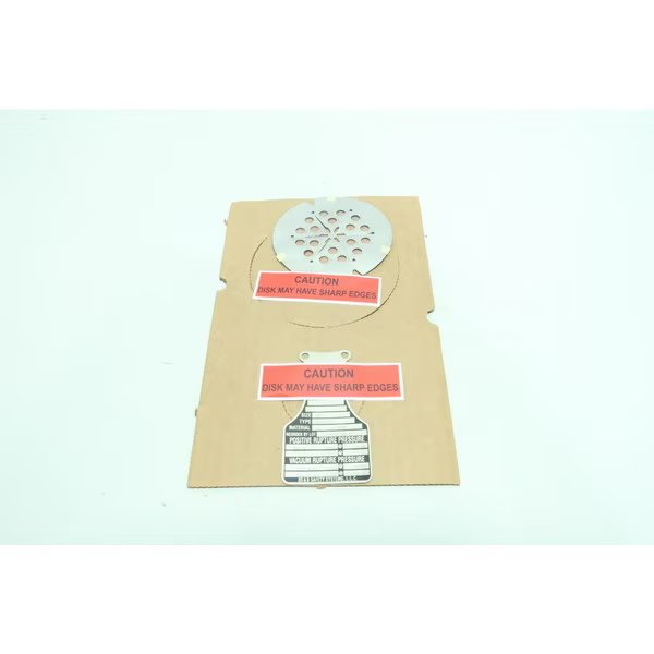 Stainless 10.8Psi 2In Rupture Disc, Bs&B, Mfr#: AVB-ST